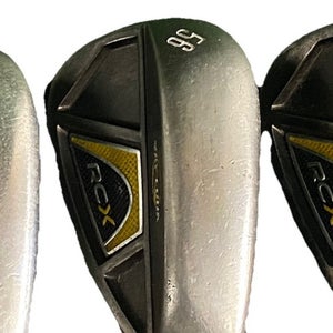 Ray Cook RCX Wedge Set 52 Gap, 56 Sand, 60 Lob RH Stiff Steel Nice Jumbo Grips