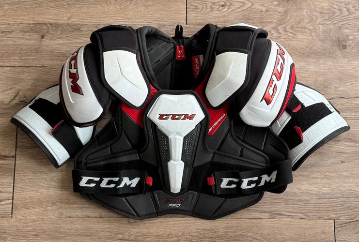 Large Senior CCM JetSpeed FT4 Pro Shoulder Pads Pro Stock (Used)
