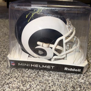 Signed Robert Woods Mini Helmet