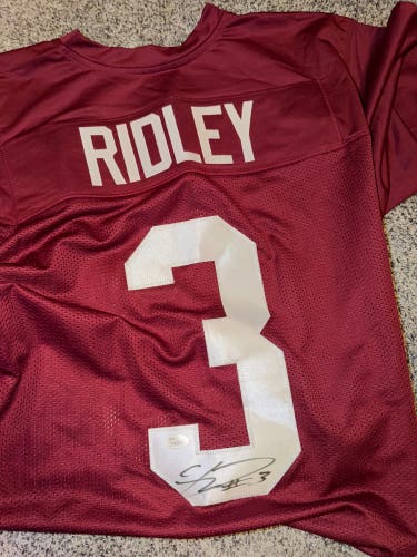 Autographed JSA Authentic Calvin Ridley Football Jersey