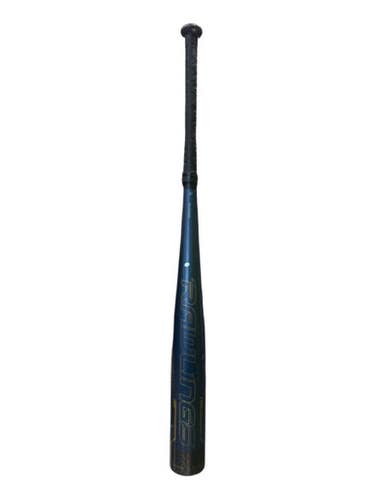 Used Rawlings VELO BB/SB Senior League Bat Navy Blue And Yellow 31" 11862-S000092395