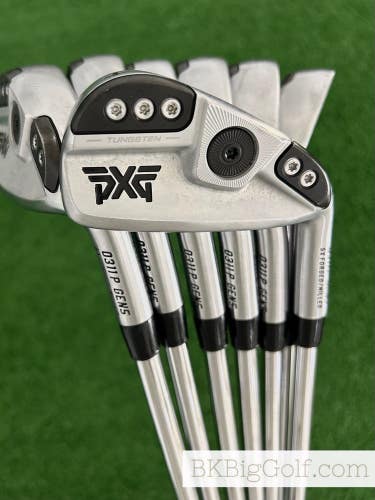 PXG 0311 P GEN5 Forged Iron Set 4-W / True Temper Elevate 95 Stiff