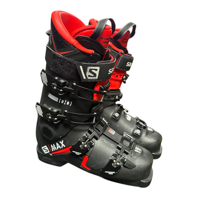 Used Salomon S MAX 100 Mens DH Ski Boot Black 260 MP - M08 - W09 11375-S000372603