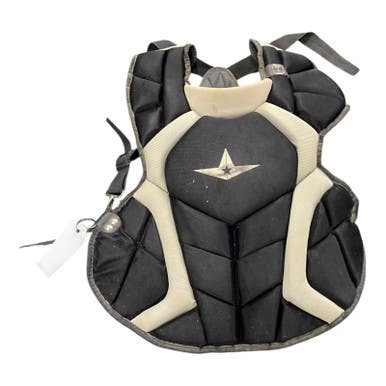 Used All-Star CPCC912PS Catchers Chest Protector Black Youth 11375-S000372746