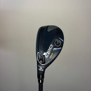 Taylormade Qi10 Tour 3 Hybrid 19.5 Tensei AV Blue Regular Flex Lefty 40 MINT