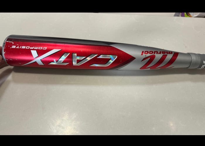 2023 Marucci CAT X Composite USSSA Certified Bat (-10) 20 oz 30" (Used)