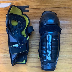 Junior CCM Tacks AS 580 11" Shin Pads (Used)