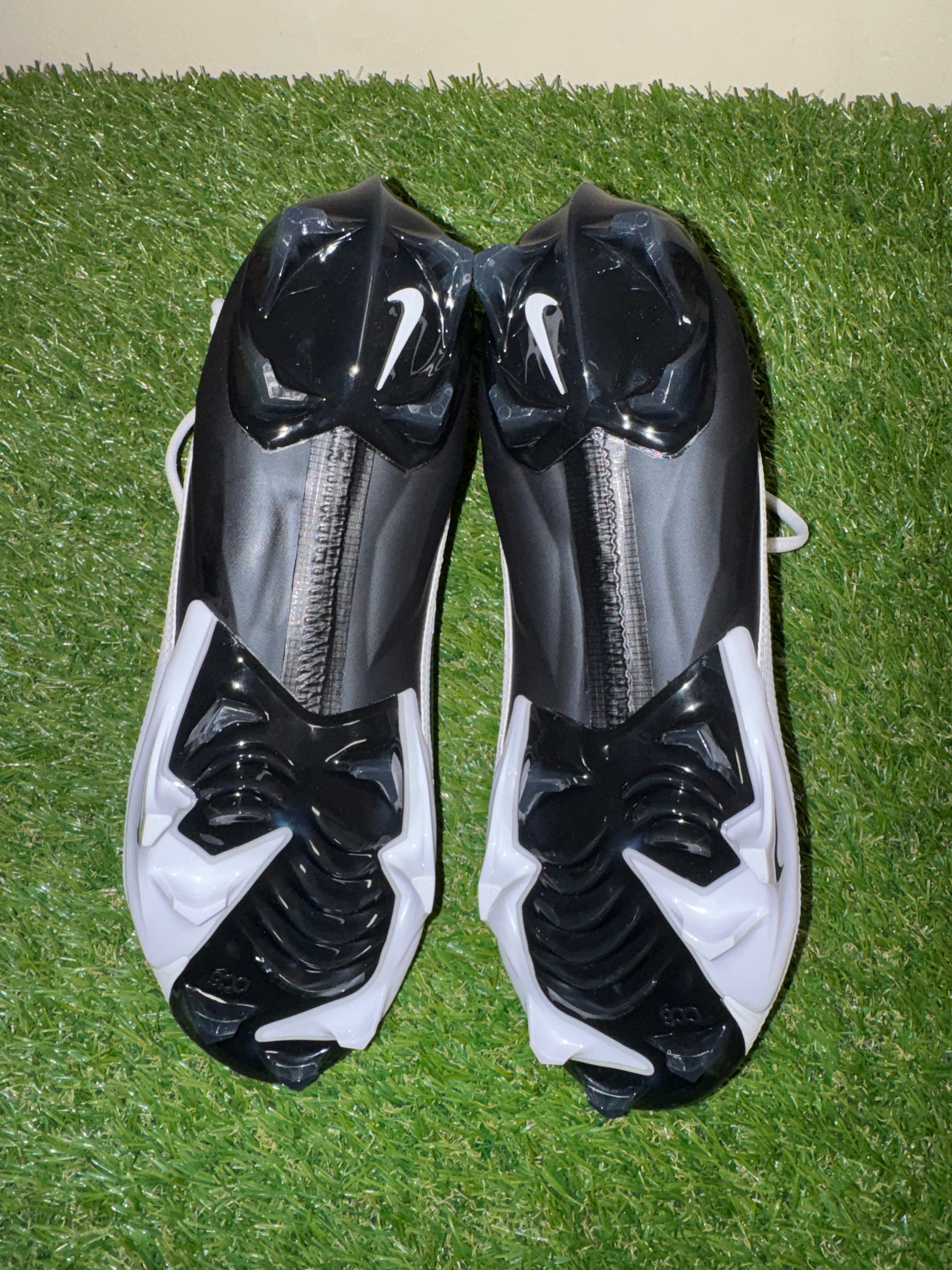 Nike Vapor Edge Elite 360 2 Football Cleats Black White 