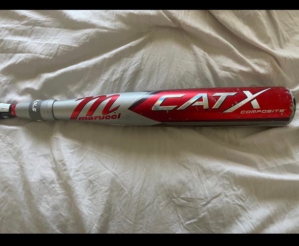 2023 Marucci CAT X Composite USSSA Certified Bat (-10) 20 oz 30" (Used)