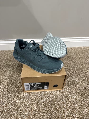 Green Unisex Size M 10.0 (W 11.0) Adult NOBULL Ripstop Trainer Shoes (New)