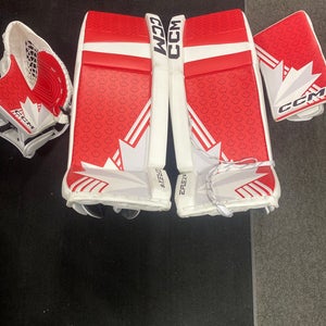 35" CCM EFlex 6 Goalie Leg Pads (New)