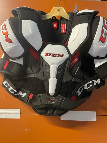 Used CCM JetSpeed FT4 Pro Shoulder Pads Sr. Large
