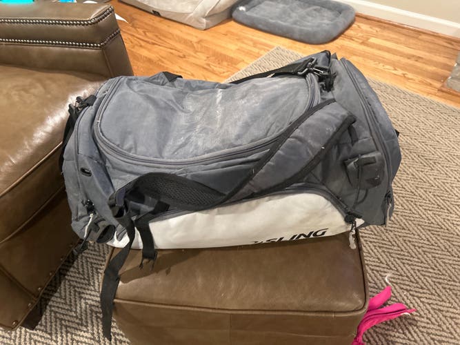 Complete youth lacrosse gear set in excellent condition