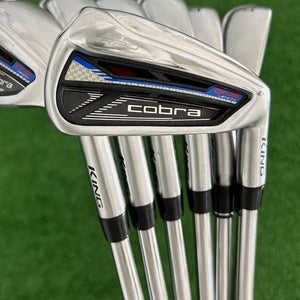 Cobra King Rad Speed One Length Iron Set 5-G / KBS Tour 125 S+ Stiff