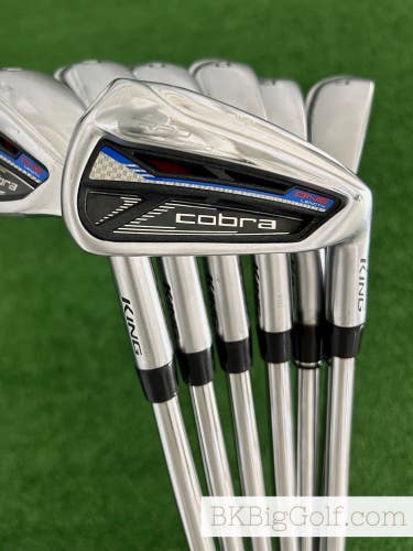 Cobra King Rad Speed One Length Iron Set 5-G / KBS Tour 125 S+ Stiff
