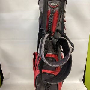 Used Titleist 14 SLOT STAND BAG Mens Stand Bag Red 11851-S000042626