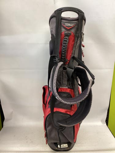 Used Titleist 14 SLOT STAND BAG Mens Stand Bag Red 11851-S000042626