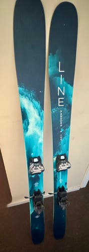 Women's 2020 Line Pandora 104 158 cm All Mountain Skis With Bindings (Used)