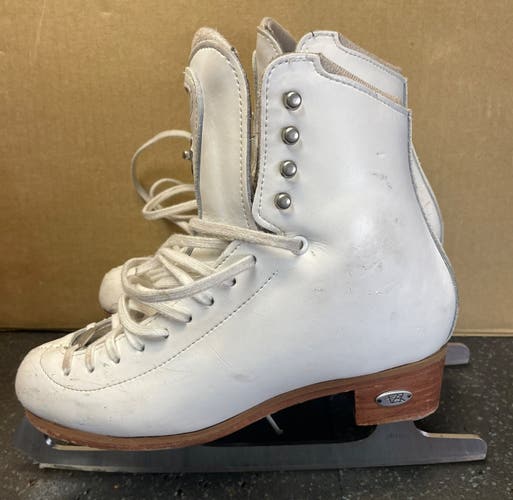 Used Riedell Figure Skates Motion Ladies 4.5M