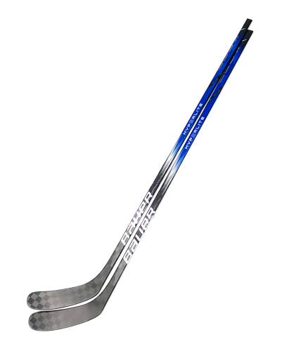 New 2 pack Bauer Vapor ADV (blue Hyperlite 2 dress) Pro Stock - RH, Lindholm Pro (P92), 77 Flex