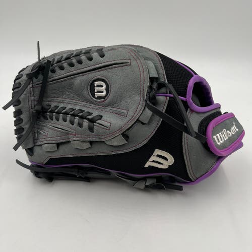 Wilson Flash Fastpitch 12” Lefty Softball Infield Pitchers Baseball Glove