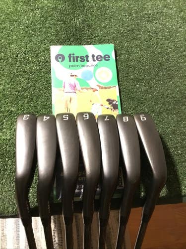 Cobra Lefthanded King Forged Tec One Irons Set 3-9 Regular KBS S-Taper 110 Steel