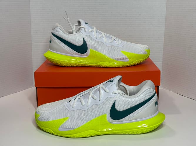 Size 11 Men's Nike NikeCourt Zoom Vapor Cage 4 Rafa Hard Court Tennis Shoes DD1579-107