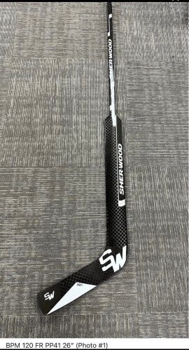NEW Sher-Wood BPM 120 Composite Shaft Hockey Goalie Stick - Full Right