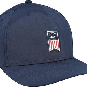 Callaway CG Patriot Cap (Navy, Adjustable) 2024 Golf Hat NEW