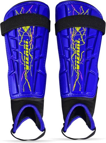 Vizari Soccer Shin Guards with Ankle Support – Lightweight | Size: Extra Small | VZSG93431-XS
