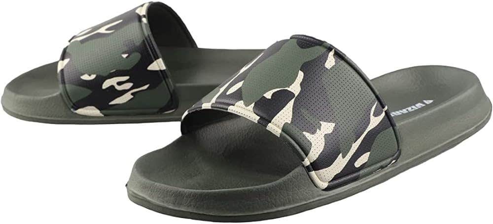 Vizari Men's Slide Sandals - Comfortable, Lightweight | Size: 7 Adult | VZSS10015M-7