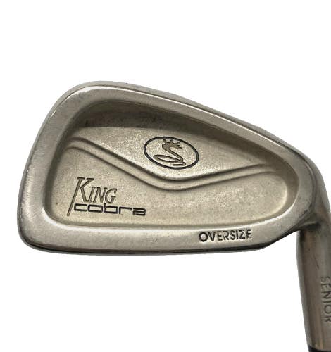 King Cobra Oversize 7 Iron Right-Handed Senior Graphite 37" New 360 Velvet Grip