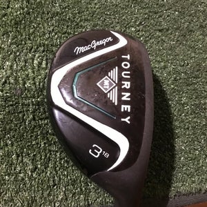 MacGregor Tourney MT 18* 3 Hybrid Stiff UST Mamiya Graphite Shaft *VGC*