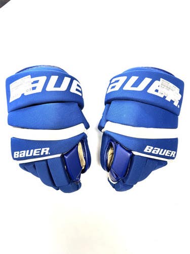 Used Bauer HG500 Senior Gloves Royal Blue 13" 11860-S000303860
