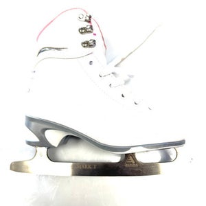 Used Jackson SOFT SKATE Girls Softboot Skate White Junior 01 11860-S000303849