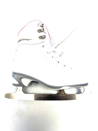 Used Jackson SOFT SKATE Girls Softboot Skate White Junior 01 11860-S000303849