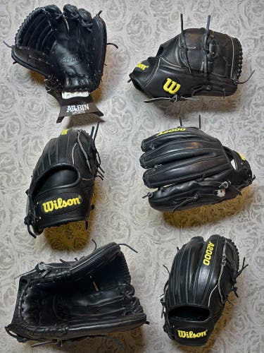 Wilson A2000 RH Infield Baseball Glove 11.75" (Used)
