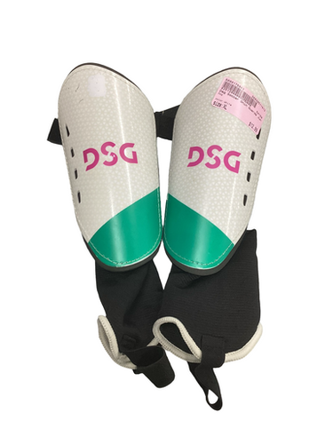 Used Dsg Soccer Shin Guards Junior White XL 11613-S000175943
