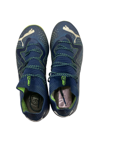 Used Puma FTR Soccer Cleats Royal Blue Junior 03.5 11613-S000175942