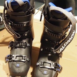 Mondo 22 & 22.5 Unisex Salomon All Mountain S/Max 65 Ski Boots (Used) for Kids and women