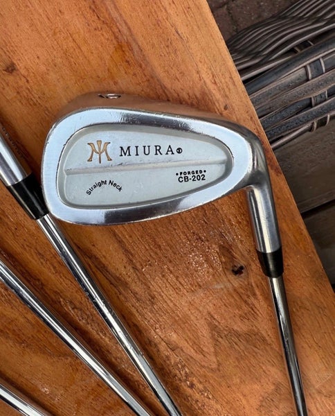 Men's Miura CB Right Handed Iron Set Stiff Flex 2i -Pw