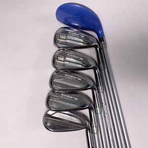 Cobra MAX Iron Set 6-PW+SW Matrix White Tie X4 50g Ladies Graphite Womens RH