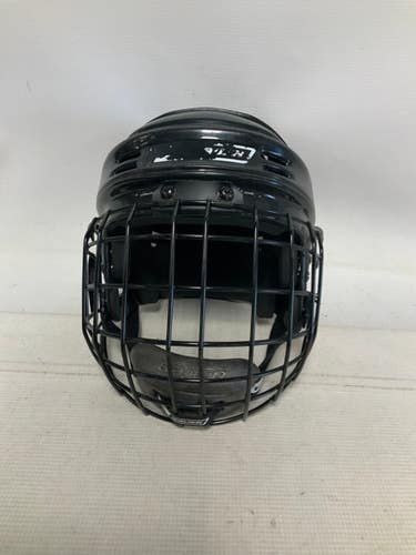 Used Bauer NBH1500 EXPIRED Helmet Cage Combo Black SM 11823-S000037043