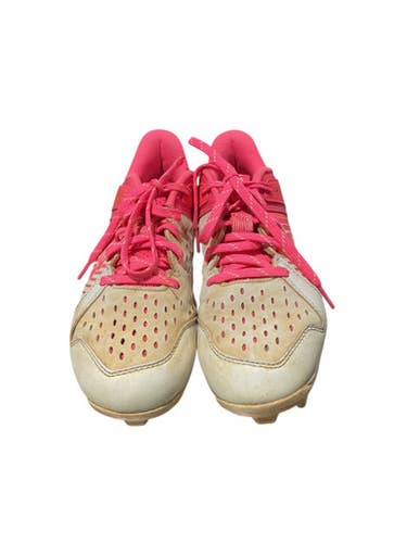 Used Under Armour LEADOFF CLEATS BB/SB Cleats Pink Junior 05 11834-S000045399