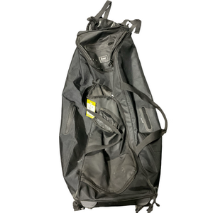 Used Franklin BLK WHEELED CATCHERS BAG BB/SB Player Wheeled Bag Black 11834-S000045389