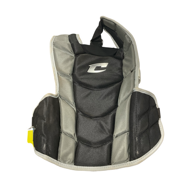 Used Champro BLACK CATCHER CHEST GUARD Catchers Chest Protector Black Adult 11834-S000045388