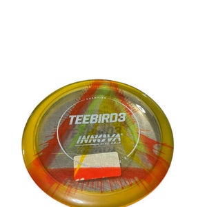 Used Innova TEEBIRD 3 DRIVER Disc Golf Driver Yellow 11834-S000045486