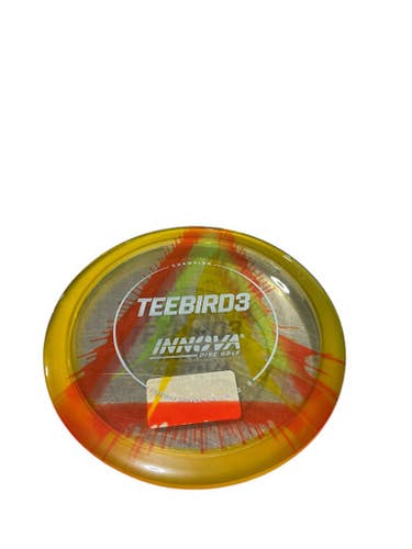 Used Innova TEEBIRD 3 DRIVER Disc Golf Driver Yellow 11834-S000045486