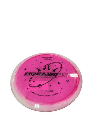 Used Dynamic Discs BREAKOUT DRIVER Disc Golf Driver Pink 11834-S000045454