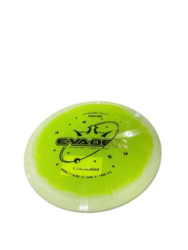 Used Dynamic Discs EVADER DRIVER Disc Golf Driver Yellow 11834-S000045452